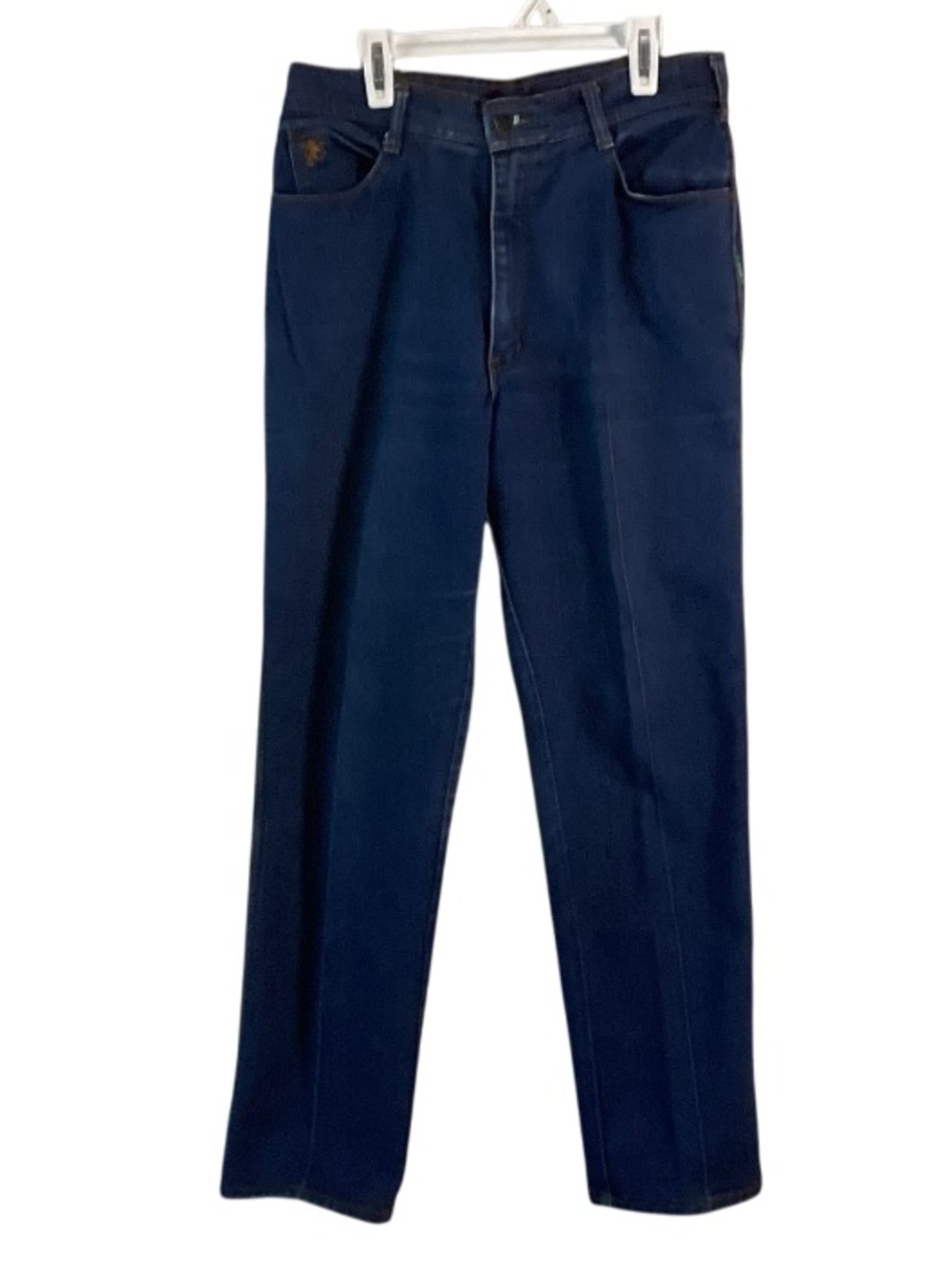 Braxton Stretch Vintage Dark Wash Straight Leg Jeans 12 Short